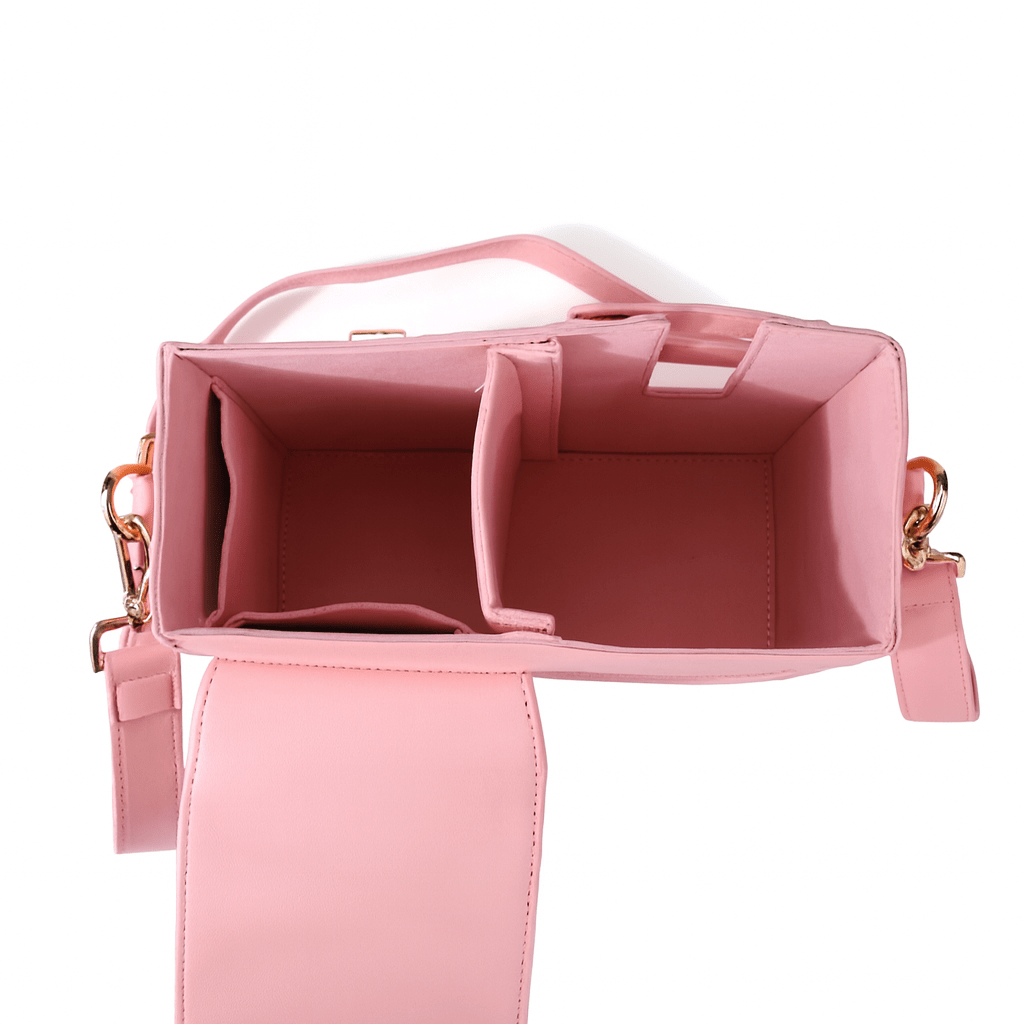 Vue intérieure du sac VistaSac avec compartiments pratiques